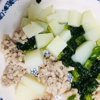 ⁑離乳食カミカミ期⁑ひき肉の野菜サラダ煮